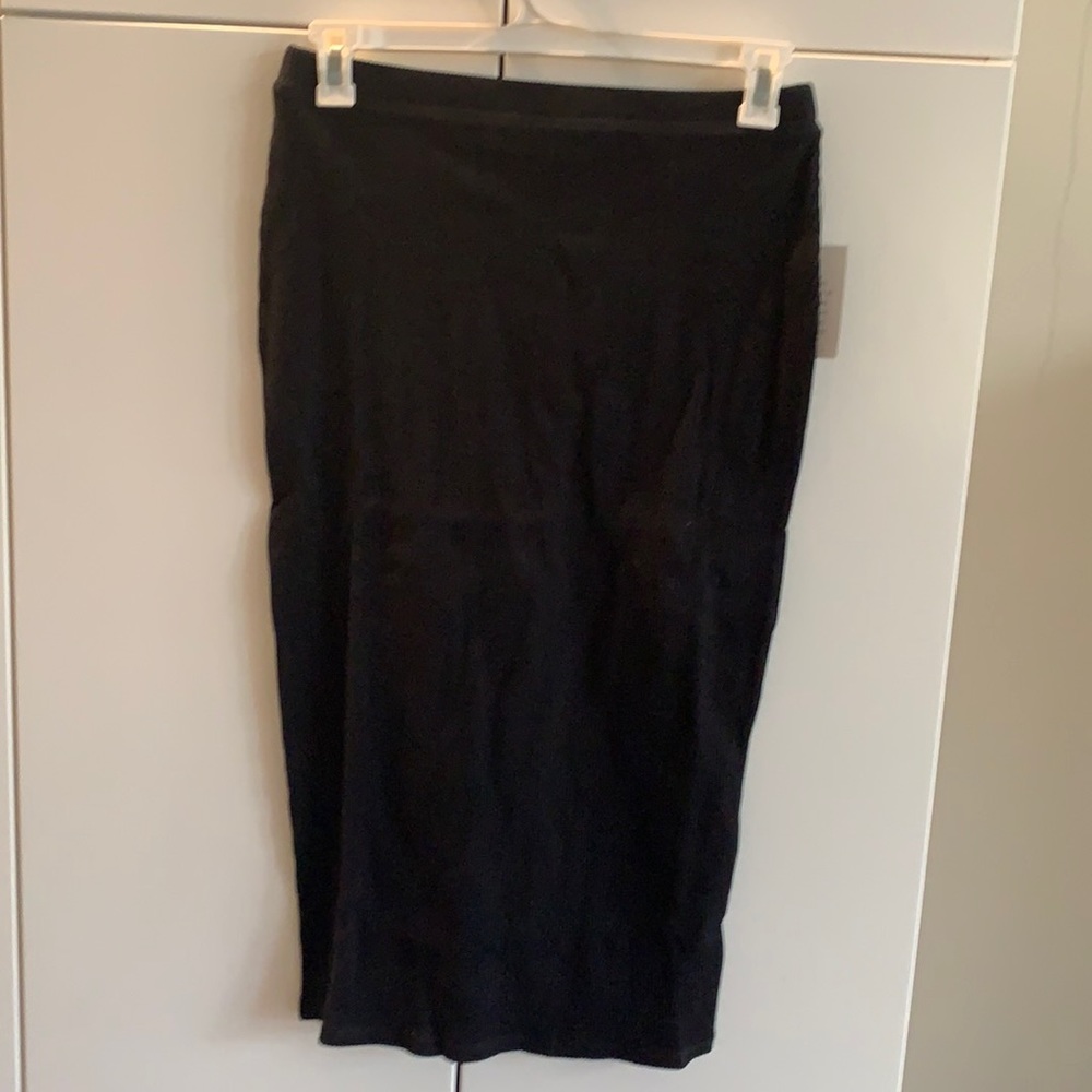 Eloquii Black Stretch Pencil Skirt
